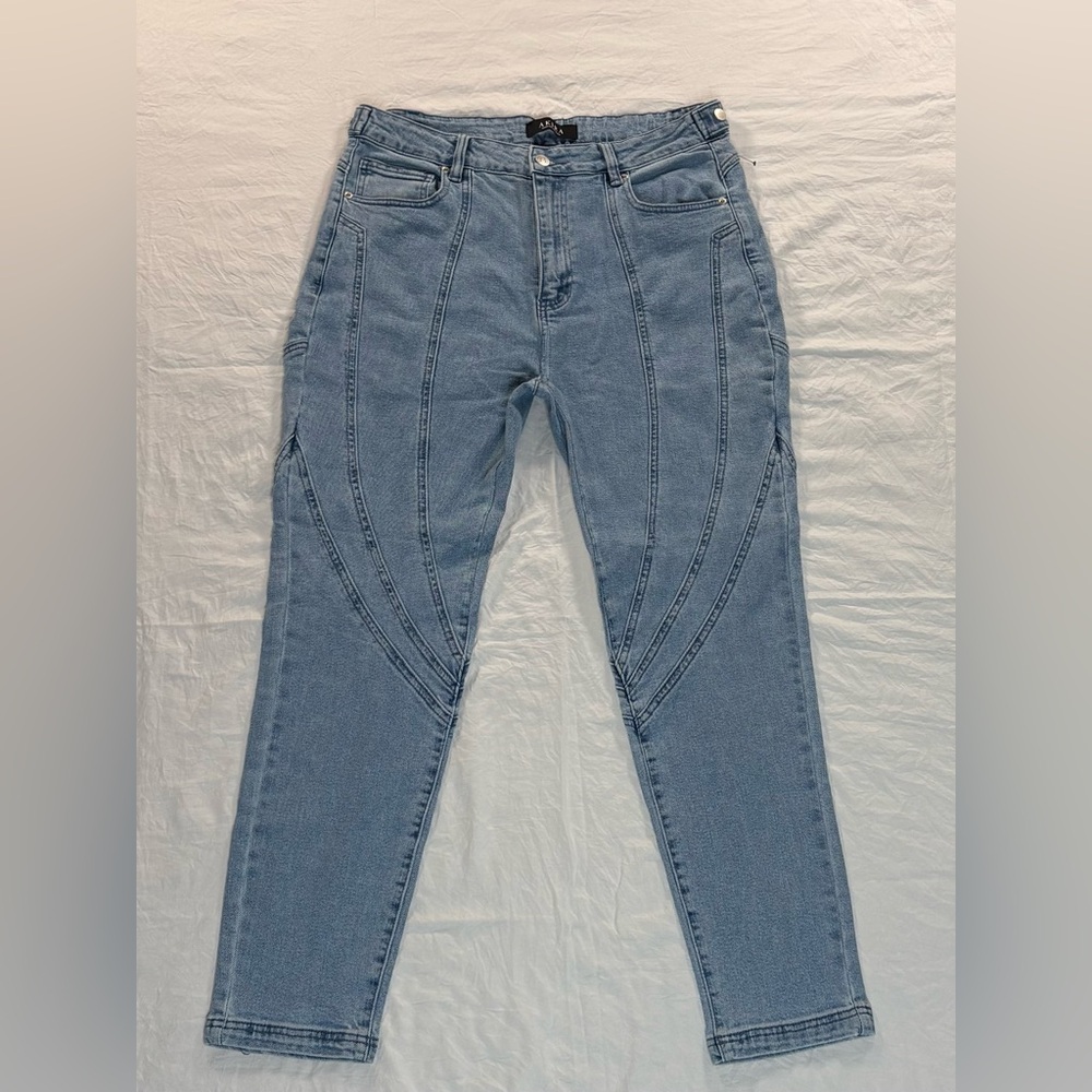 AKIRA Light Blue Denim Pants